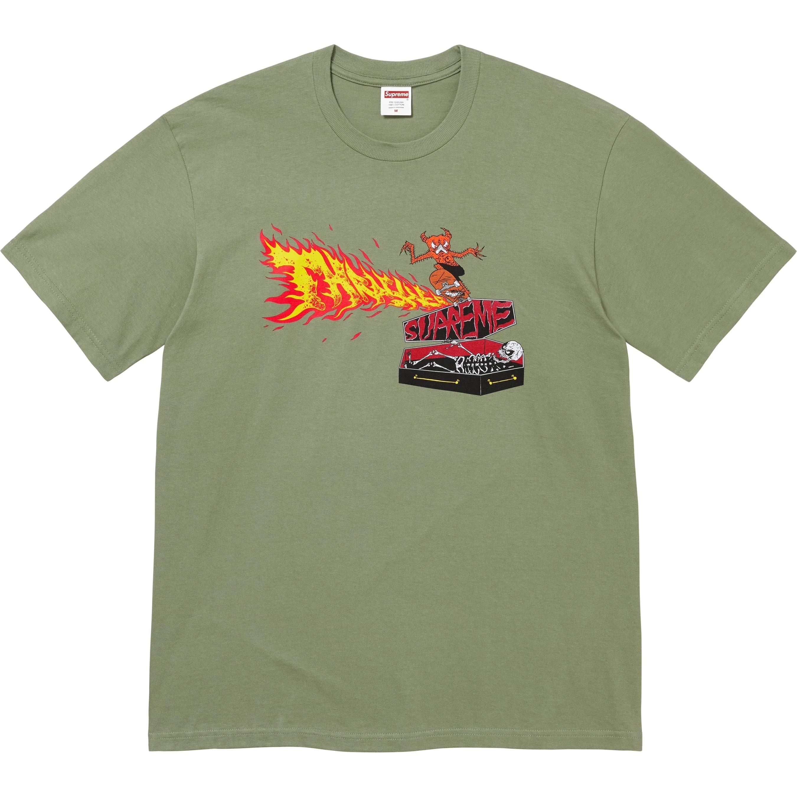 Supreme®/Thrasher® Back Tail Tee view 8